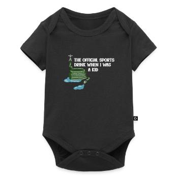 The official sports drink of my childhood – - Baby Premium short-sleeve bodysuit - black - Front