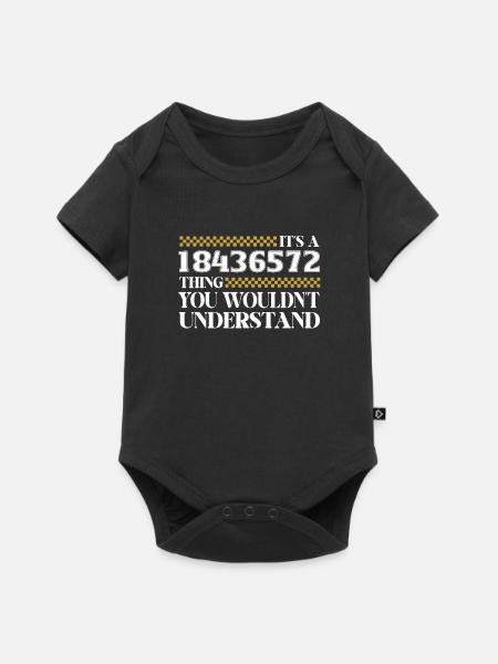 It's a 18436572 thing, you wouldn't - Baby Premium short-sleeve bodysuit - black