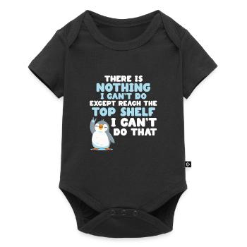 There's nothing I can't do but this - Baby Premium short-sleeve bodysuit - black - Front