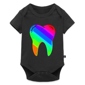 Zahn | Dentist | Dentist | Dental assistant - Baby Premium short-sleeve bodysuit - black - Front
