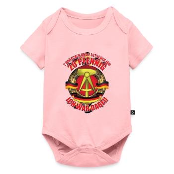 Ossi Tshirt sayings gentlemen - Baby Premium short-sleeve bodysuit - rose - Front