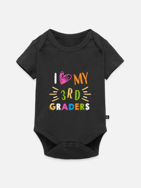 3rd grade - Baby Premium short-sleeve bodysuit - black