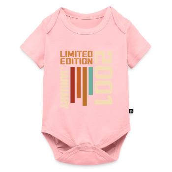 January 2001 - 2001 January Birthday Gift - Baby Premium short-sleeve bodysuit - rose - Front