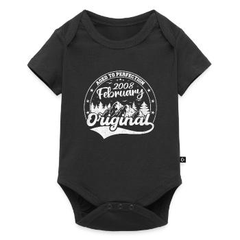 February 2008 birthday present February 2008 - Baby Premium short-sleeve bodysuit - black - Front