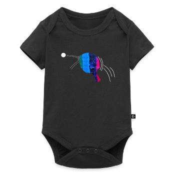 Ping-Pong Cadeau Sport - Body à manches courtes Premium Bébé - noir - Devant