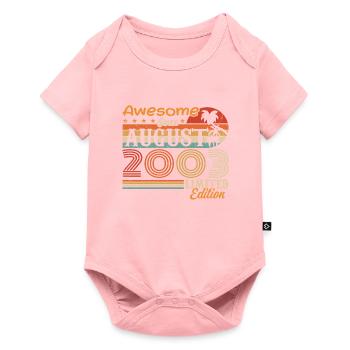2003 August Geschenkidee August 2003 - Baby Premium Kurzarmbody - Rosa - Vorne