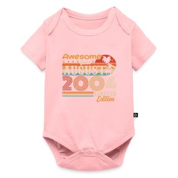 2004 August Geschenkidee August 2004 - Baby Premium Kurzarmbody - Rosa - Vorne