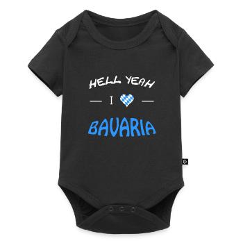 Bayern Bavaria - Baby Premium Kurzarmbody - Schwarz - Vorne
