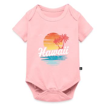 Hawaï - Body à manches courtes Premium Bébé - rose - Devant
