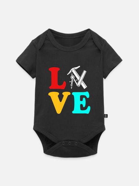 Architekt Architektur - Baby Premium Kurzarmbody - Schwarz