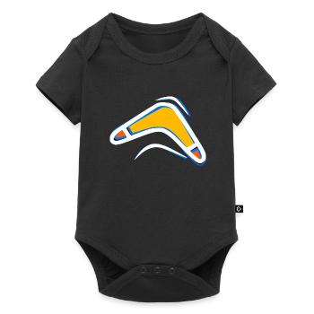 Boomerang - Baby Premium short-sleeve bodysuit - black - Front