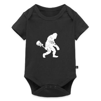 Guitarist Yeti Design Rocker Electric Guitar - Baby Premium short-sleeve bodysuit - black - Front