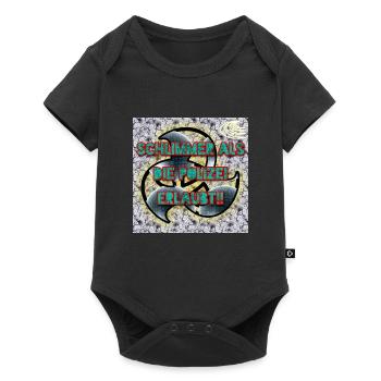 Schlimmer als...!! - Abbild - 2023 - Baby Premium Kurzarmbody - Schwarz - Vorne