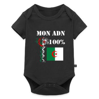 My 100% Algerian DNA - Baby Premium short-sleeve bodysuit - black - Front