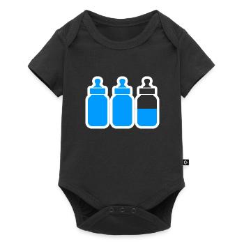 Bib Health Bar 4 - Body à manches courtes Premium Bébé - noir - Devant