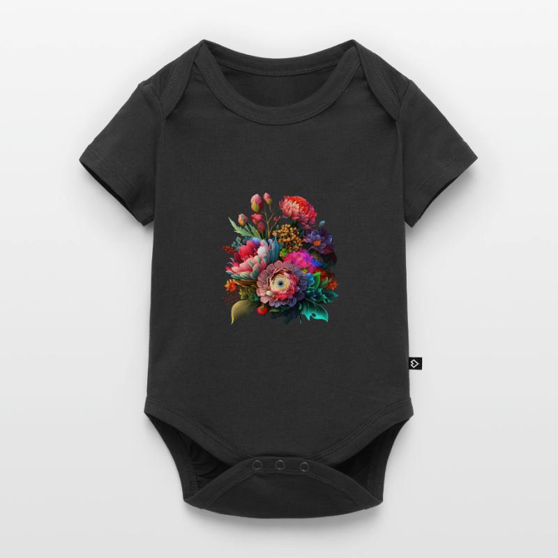BOUQUETS DE FLEURS ORIGINAL Body à manches courtes Premium Bébé