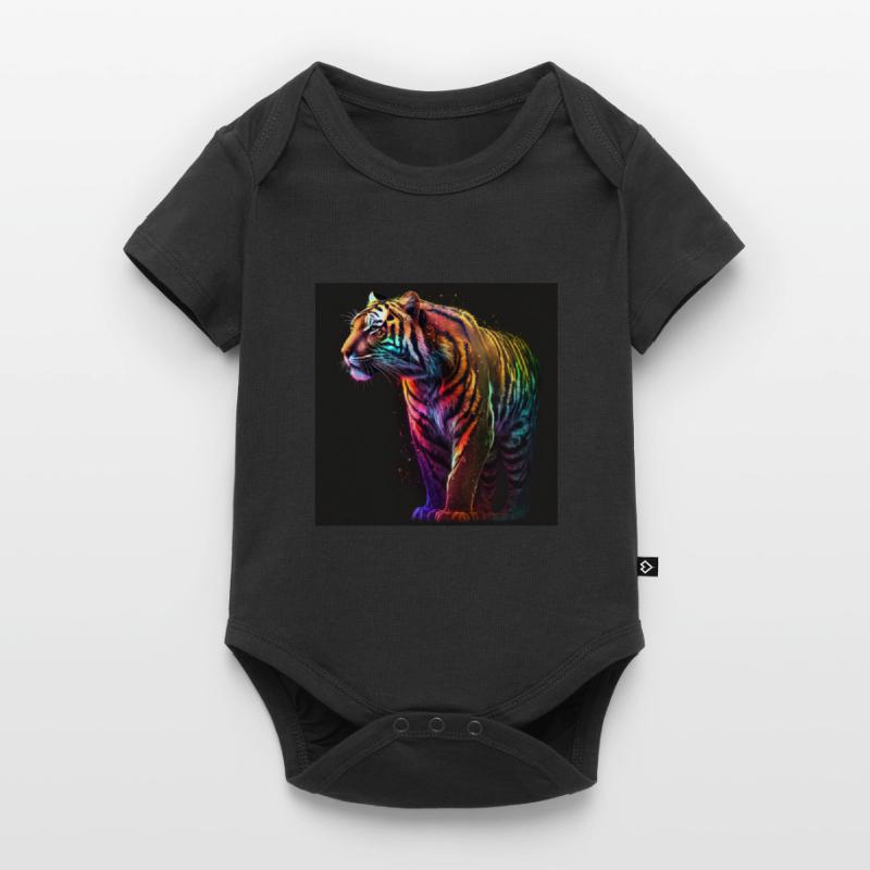SCHÖNER TIGER Baby Premium Kurzarmbody