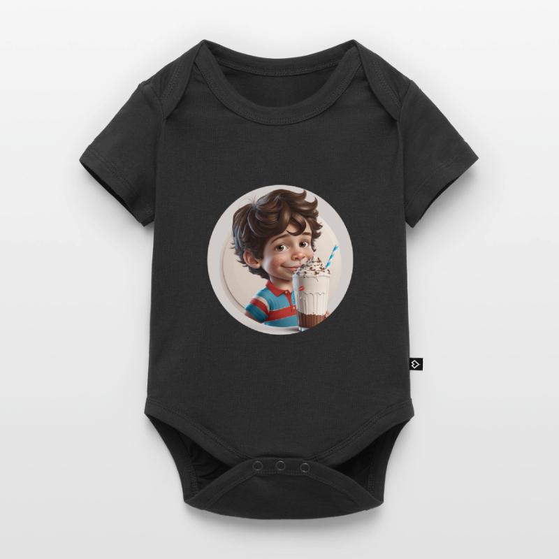 Vanilla Milkshake Boy - Chocolate Baby Premium short-sleeve bodysuit