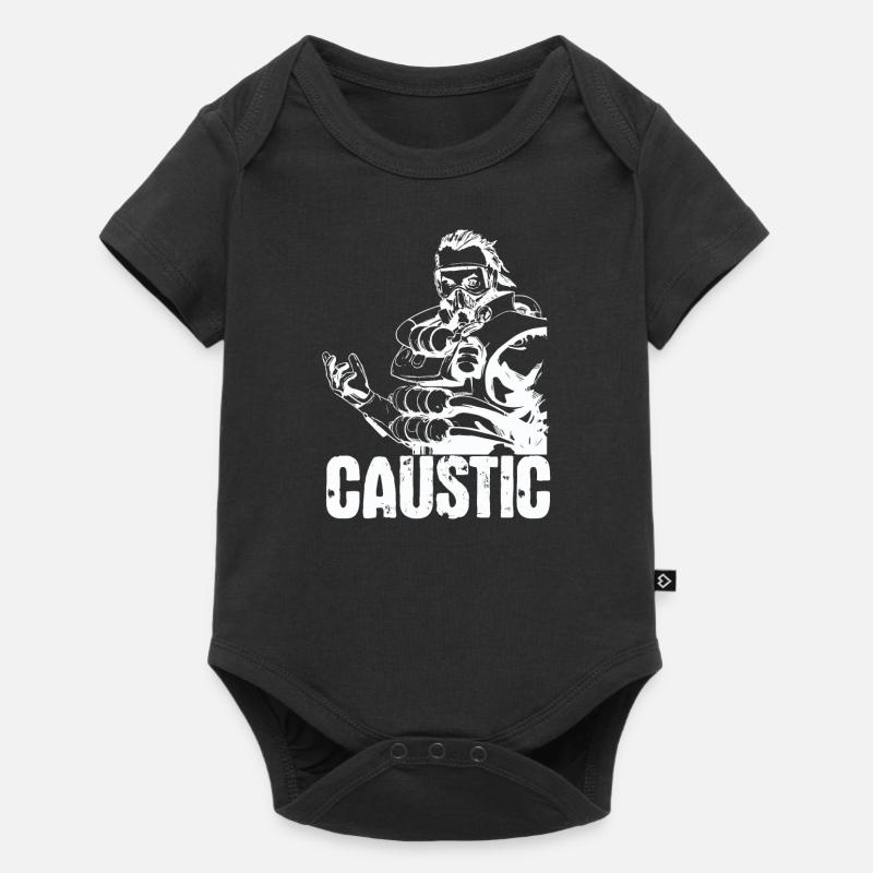 Caustic - Body à manches courtes Premium Bébé - noir