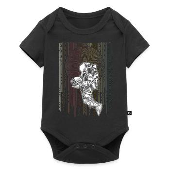 astronaute - Body à manches courtes Premium Bébé - noir - Devant