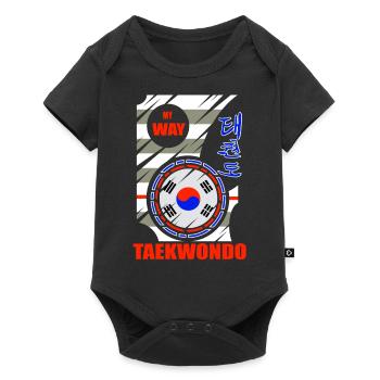 My Way Taekwondo T-Shirt for Taekwondo - Baby Premium short-sleeve bodysuit - black - Front