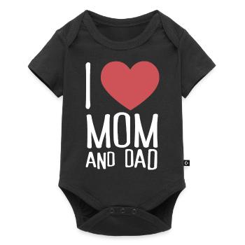 I Love Mom - Body à manches courtes Premium Bébé - noir - Devant