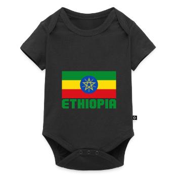 Ethiopia - Baby Premium short-sleeve bodysuit - black - Front