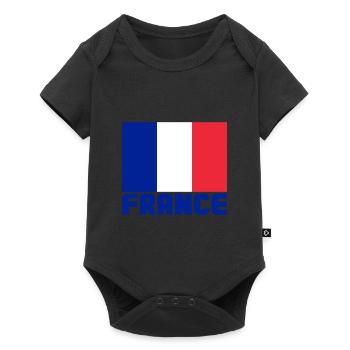 France - Baby Premium short-sleeve bodysuit - black - Front