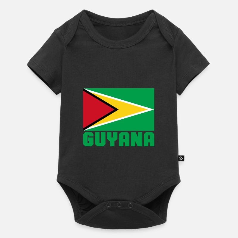 Guyane - Body à manches courtes Premium Bébé - noir