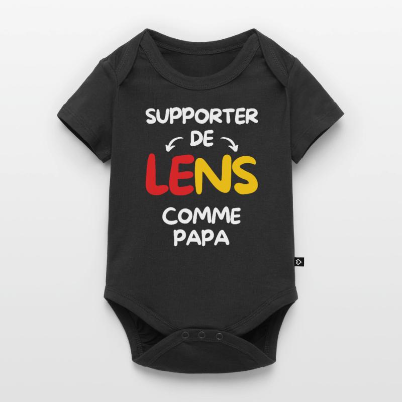 Supporter de Lens comme papa Body à manches courtes Premium Bébé