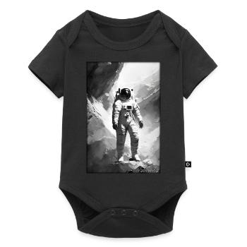 Astronaut Future Sci-Fi Technology - Baby Premium short-sleeve bodysuit - black - Front