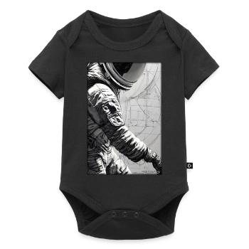 Astronaut Future Sci-Fi Technology - Baby Premium short-sleeve bodysuit - black - Front