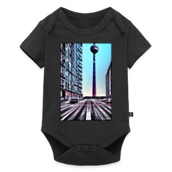 Berlin Berlin TV Tower City Landmark - Baby Premium short-sleeve bodysuit - black - Front
