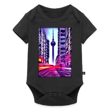 Berlin Berlin TV Tower City Landmark - Baby Premium short-sleeve bodysuit - black - Front
