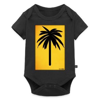 Palm Beach Holiday Summer Sun Sea Travel Holidays - Body à manches courtes Premium Bébé - noir - Devant