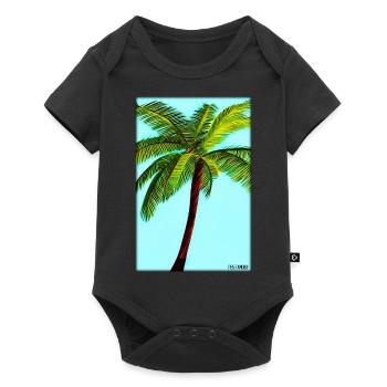 Palm Beach Holiday Summer Sun Sea Travel Holidays - Body à manches courtes Premium Bébé - noir - Devant