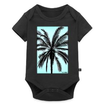 Palm Beach Holiday Summer Sun Sea Travel Holidays - Body à manches courtes Premium Bébé - noir - Devant