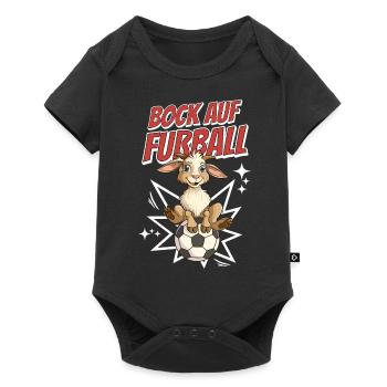 Fantaisie Football, Drôle, Humour, Jeu De Mots, Footballeur - Body à manches courtes Premium Bébé - noir - Devant