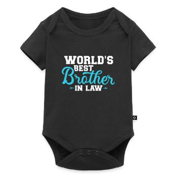 beau-frère - Body à manches courtes Premium Bébé - noir - Devant
