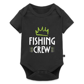 Équipage de pêche - Body à manches courtes Premium Bébé - noir - Devant