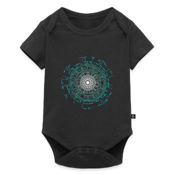 Alien aliens - Baby Premium short-sleeve bodysuit - black - Front