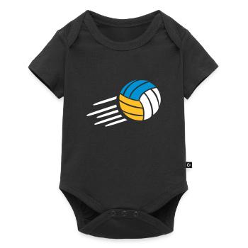 Beach-volley - Body à manches courtes Premium Bébé - noir - Devant
