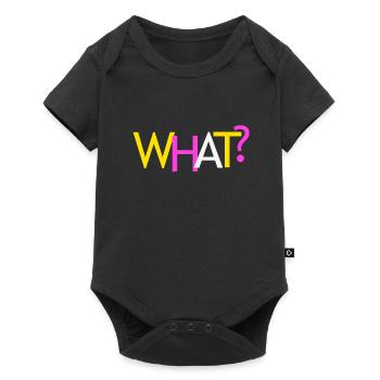 Quoi ? - Body à manches courtes Premium Bébé - noir - Devant
