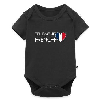 Tellement French - Body à manches courtes Premium Bébé - noir - Devant