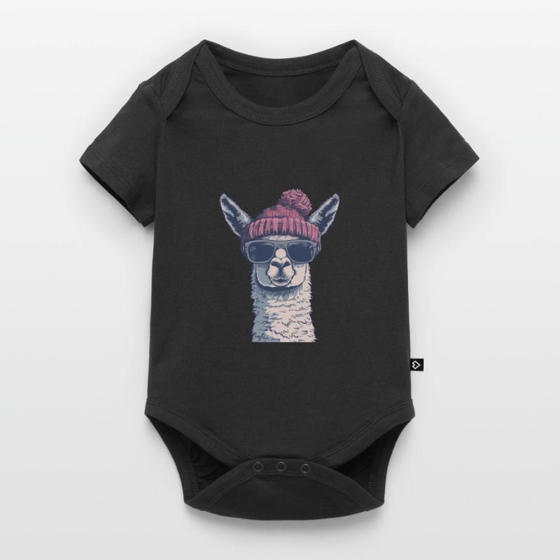 Chilllama Deluxe Baby Premium Kurzarmbody