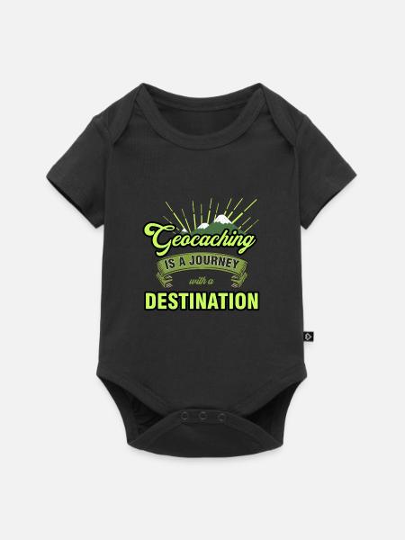 geocaching - Body à manches courtes Premium Bébé - noir