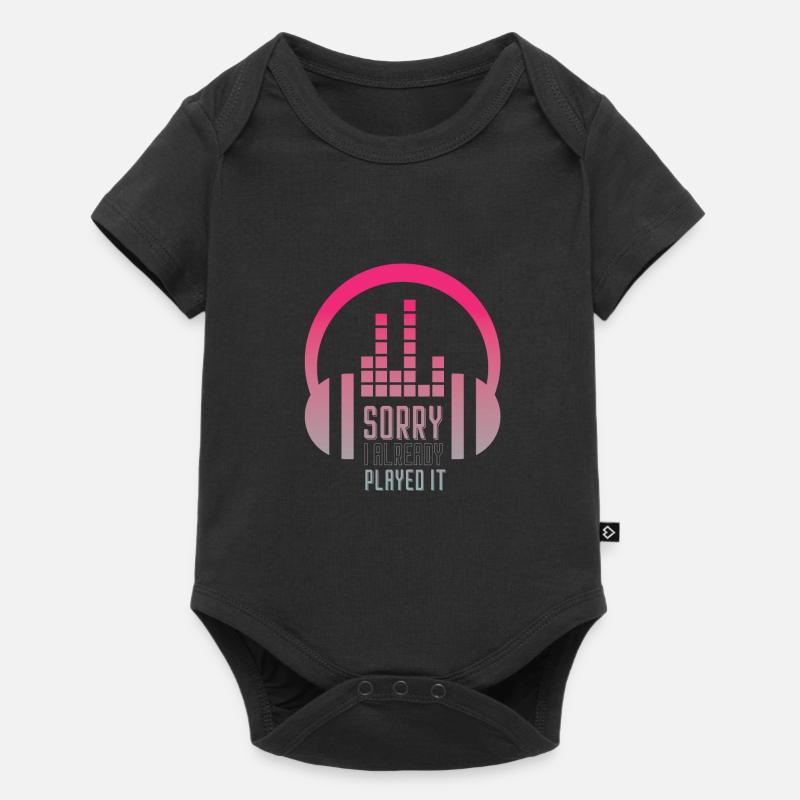 DJ - Baby Premium short-sleeve bodysuit - black