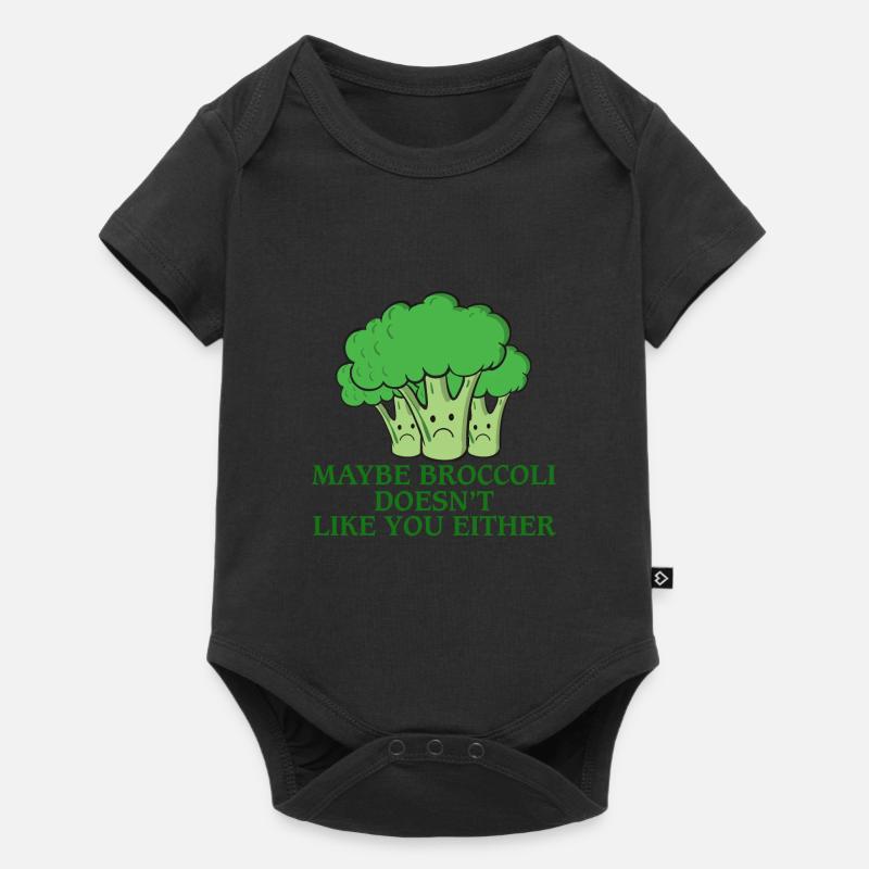 vegetables - Baby Premium short-sleeve bodysuit - black