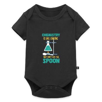 chemistry - Baby Premium short-sleeve bodysuit - black - Front