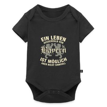 Bavière - Body à manches courtes Premium Bébé - noir - Devant